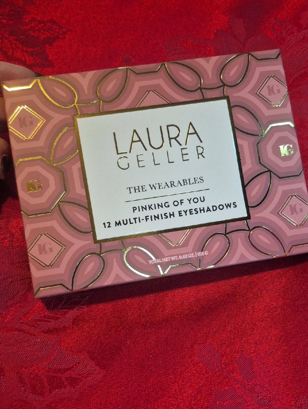 Laura Geller Pink Multi-Finish Eyeshadow Palette